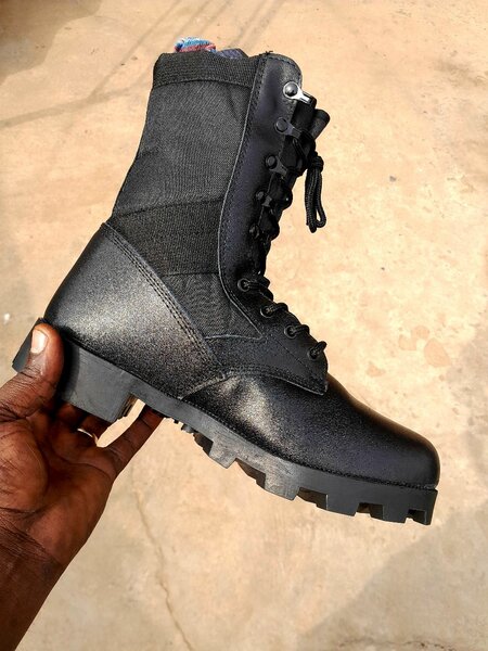 SIWAR Black Combat Boots