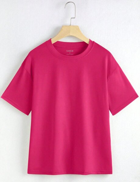 T-shirt unisexe rose tendance