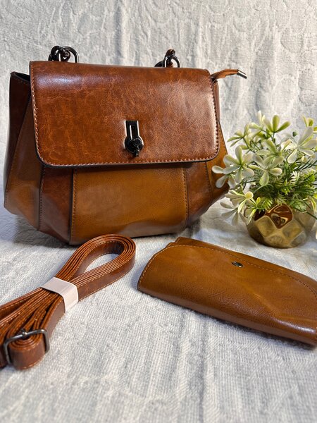 Sac à main élégant en cuir