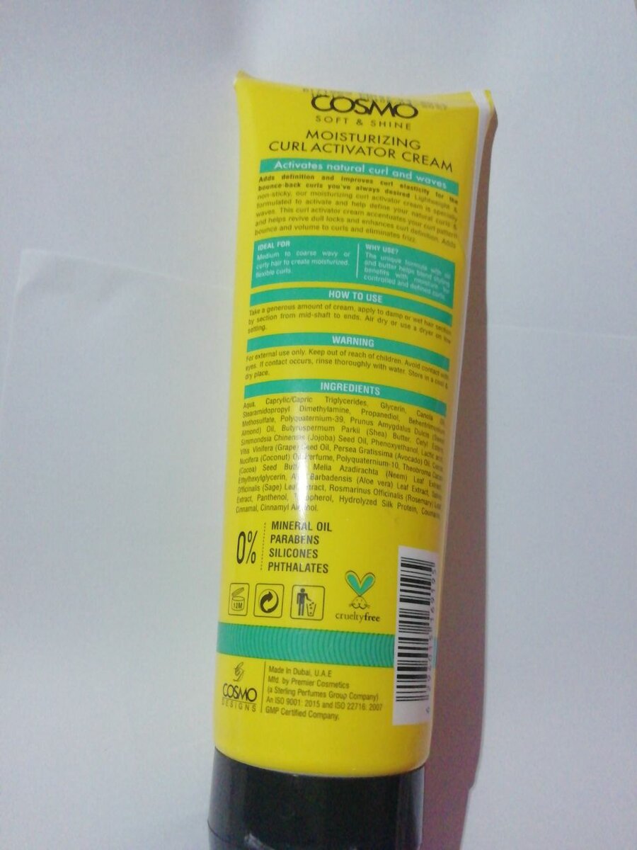 Curl Activator Cream for Natural Hair