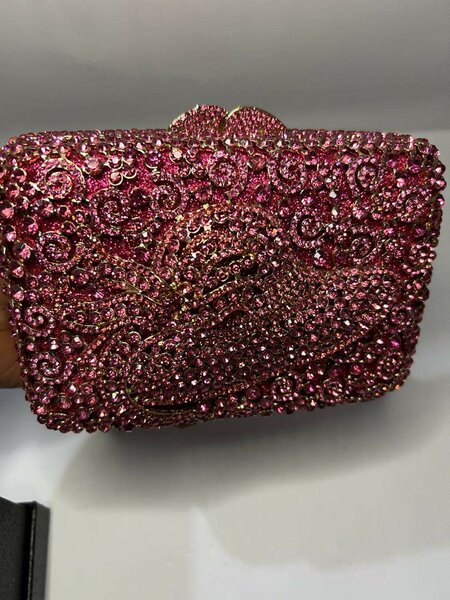 Fuchsia Pink Hat Purse