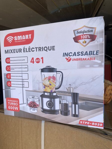 Mixeur Électrique 4 en 1 600W