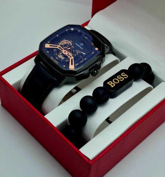 Montre homme avec bracelet élégant