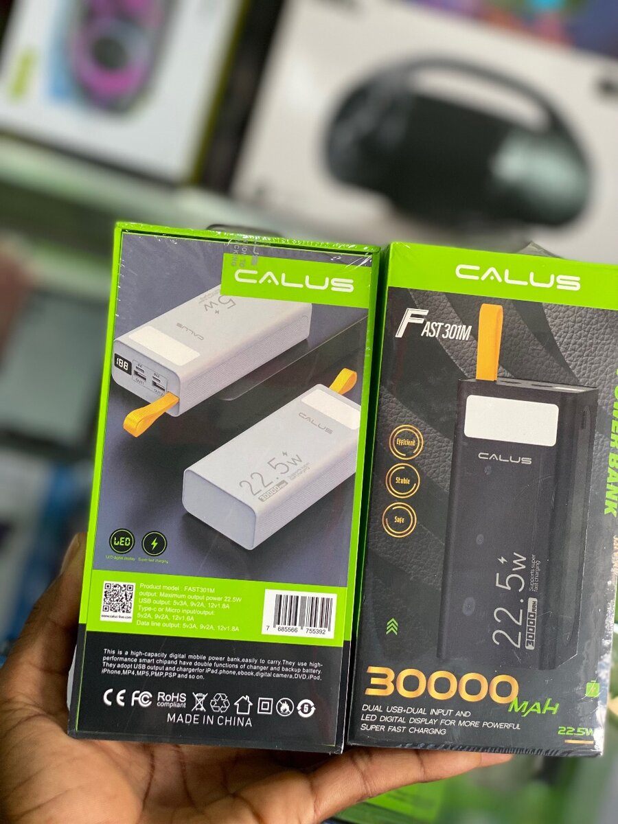 CALUS power bank 30000mAh