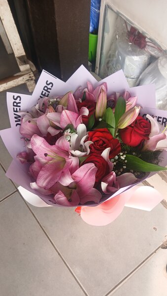 Bouquet de fleurs romantique