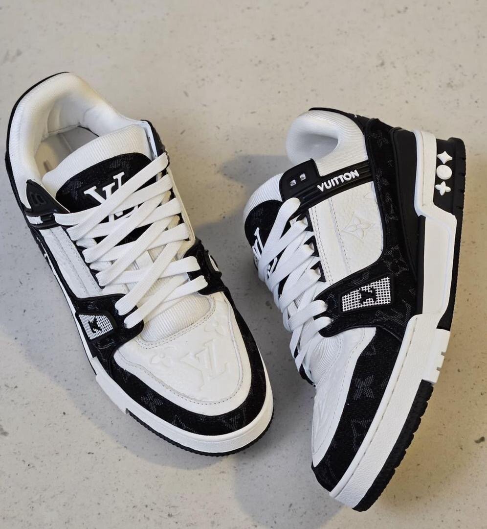 Sneakers de Luxe Noir et Blanc