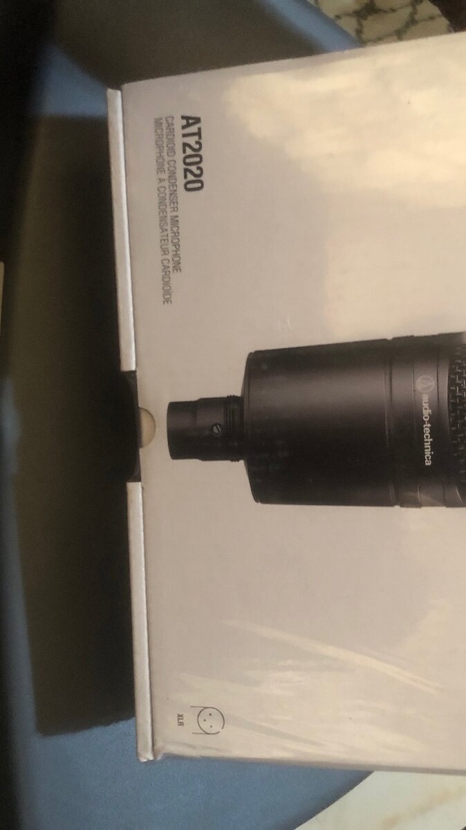 Audio Technica studio microphone