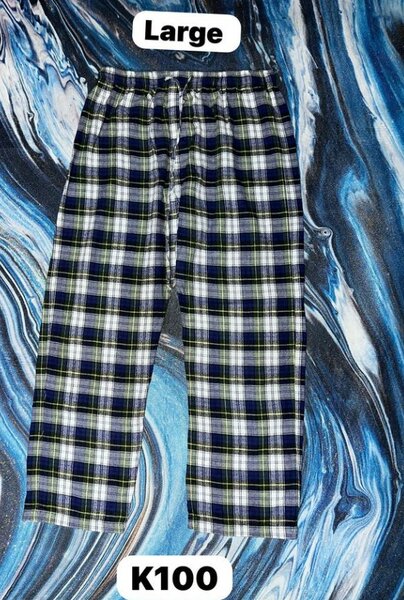 Women's comfortable plaid pajama pants