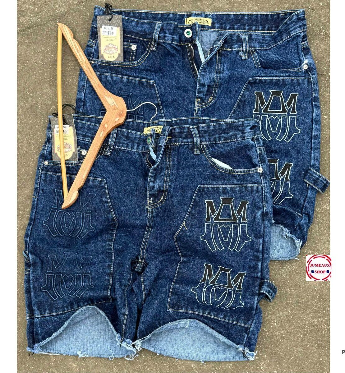 Shorts en jean décontractés