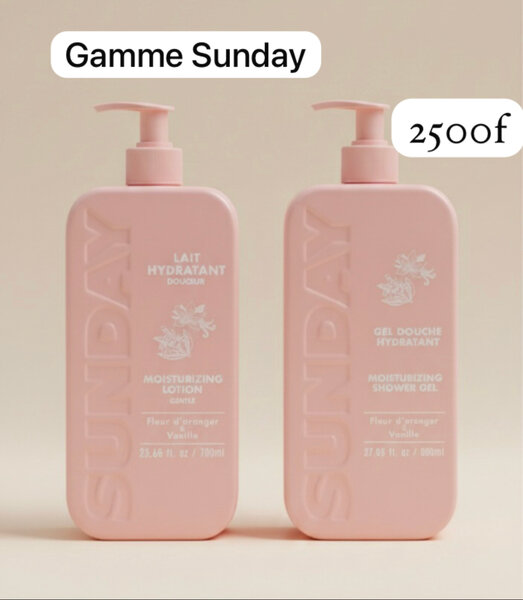 Ensemble Soin Hydratant Sunday
