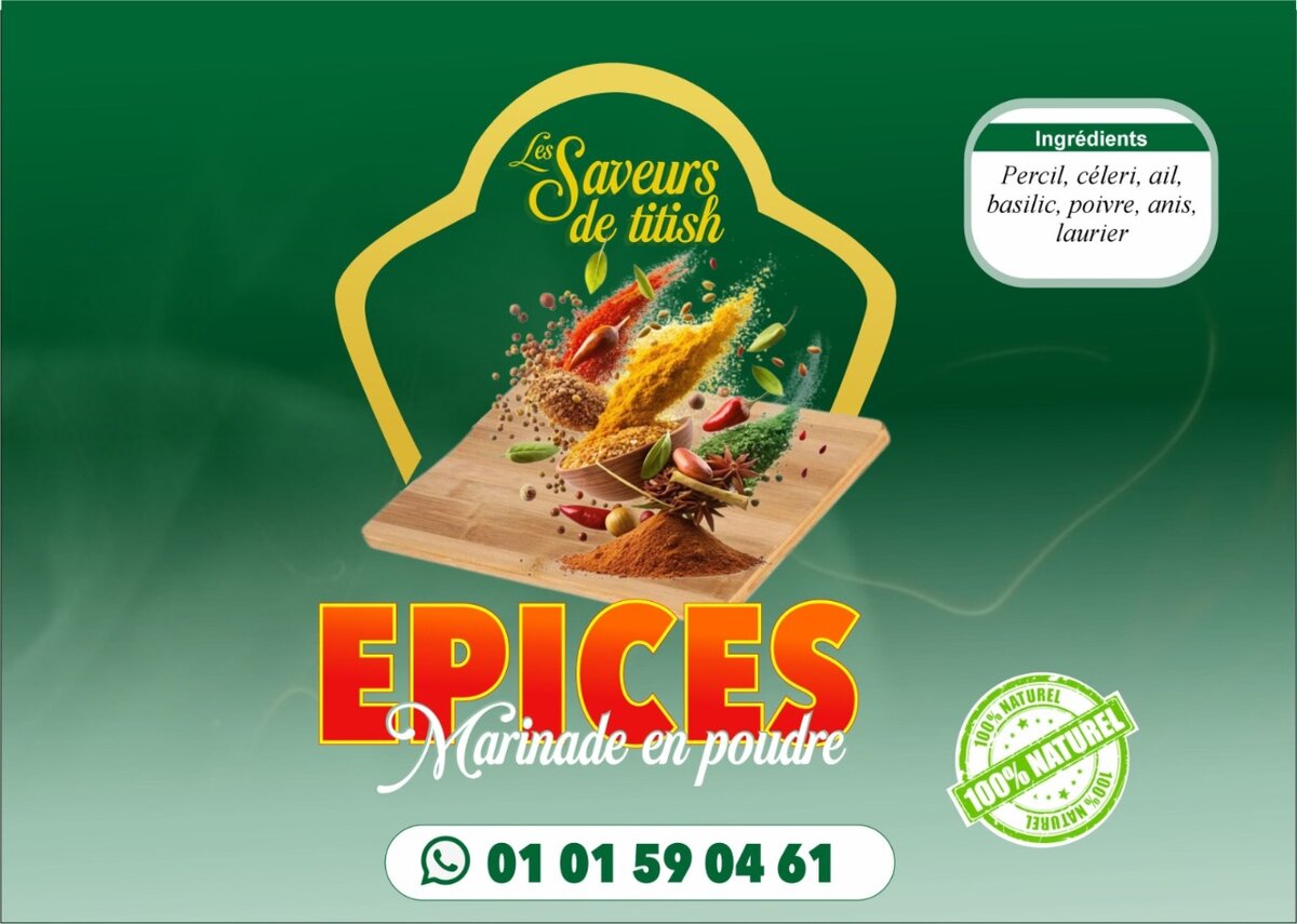 Épices Marinade en Poudre