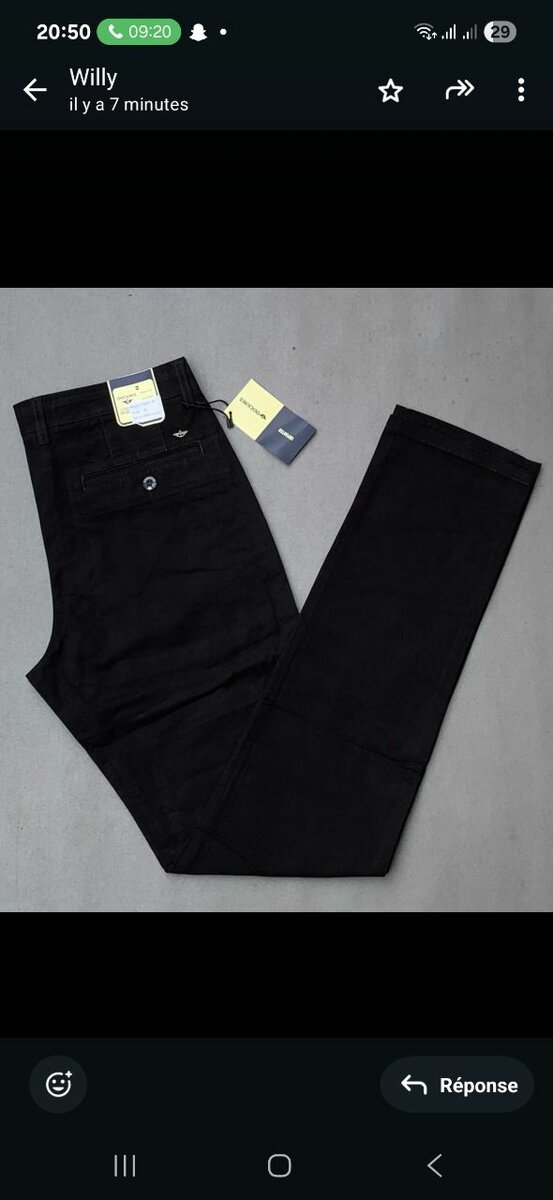 Jeans ajustés pour hommes