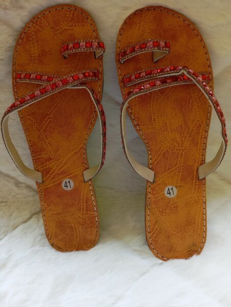 Sandales artisanales en cuir