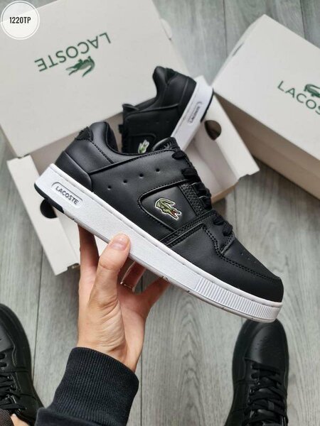 Sneakers en cuir Lacoste