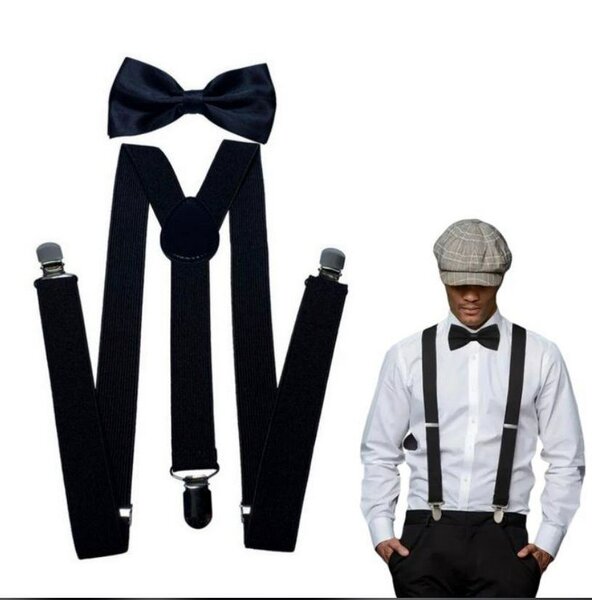 Bretelle + noeud papillon