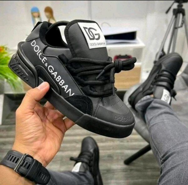 Baskets noires Dolce&Gabbana