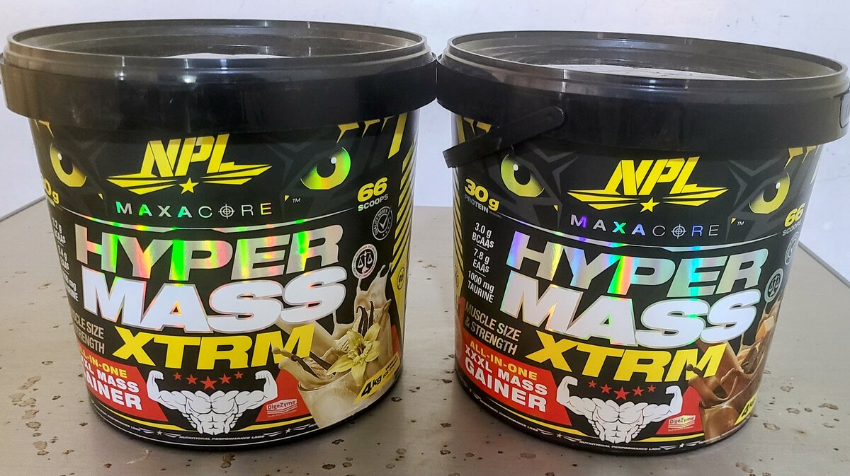 Hyper Mass Xtrm 4kg bucket  ( Mass Gainer)