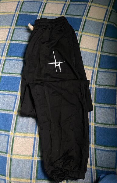 Pantalon de sport noir unisexe