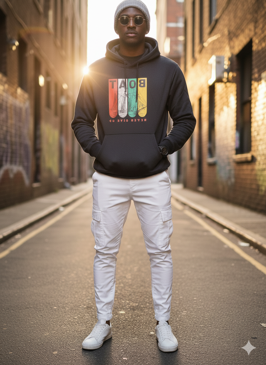 Sweat à capuche sportif