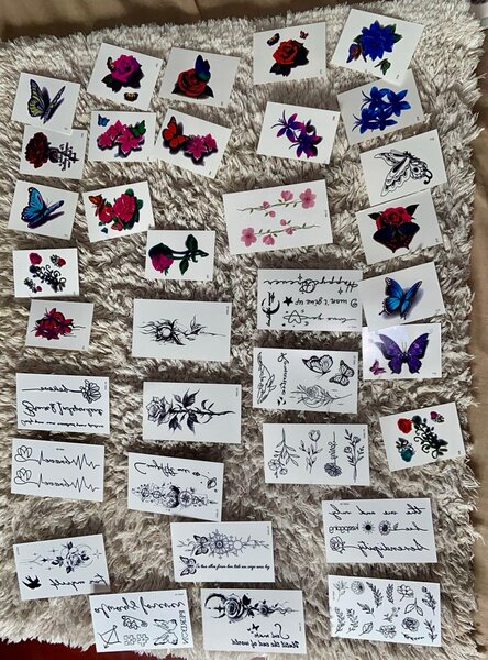 Tatouages temporaires artistiques