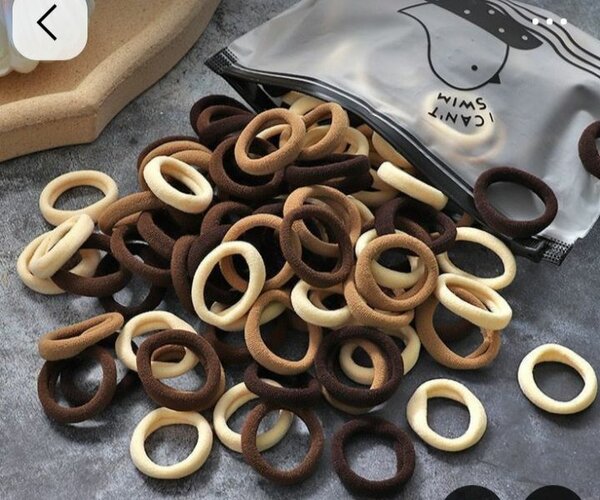 Élastiques cheveux neutres