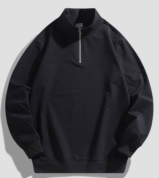 Кофта Half Zip черный