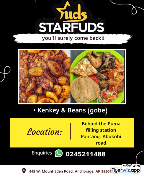Hot kenkey and beans