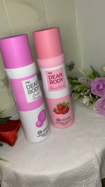 My dear body spray