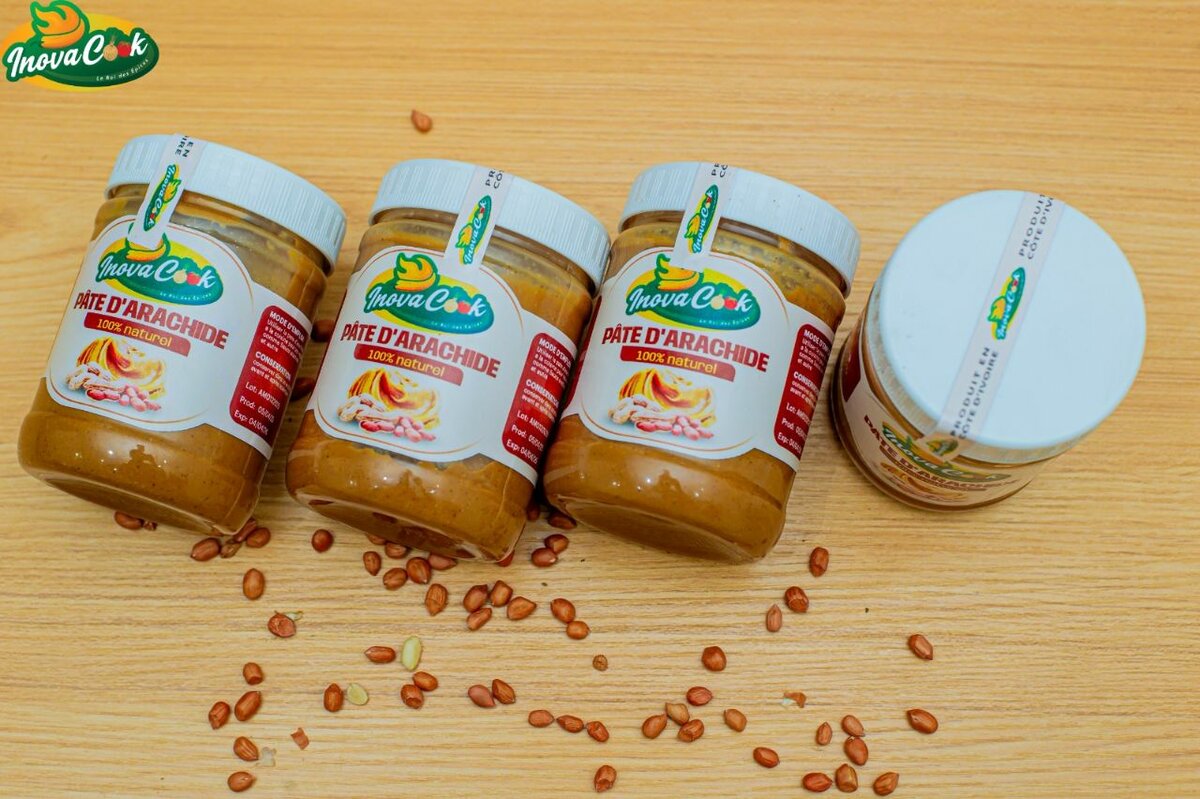 Pâte d'Arachide Naturelle InovaCook