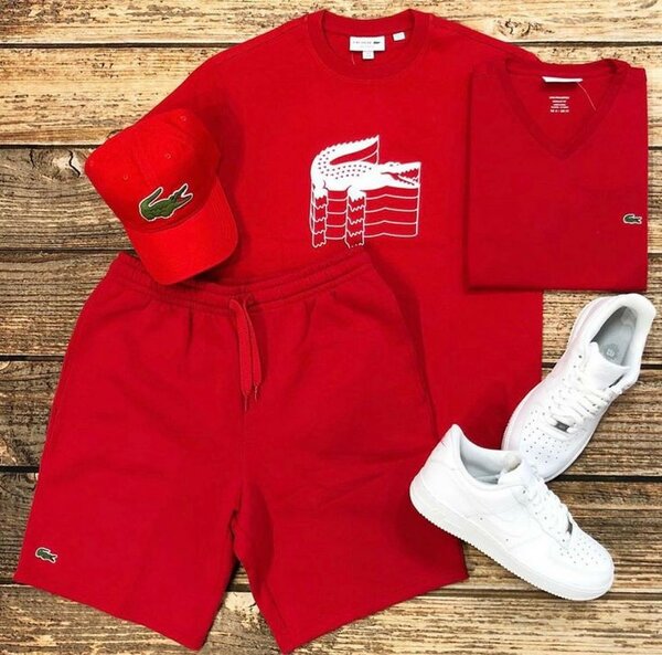 Lacoste Men's Riviera Beach Short Set.