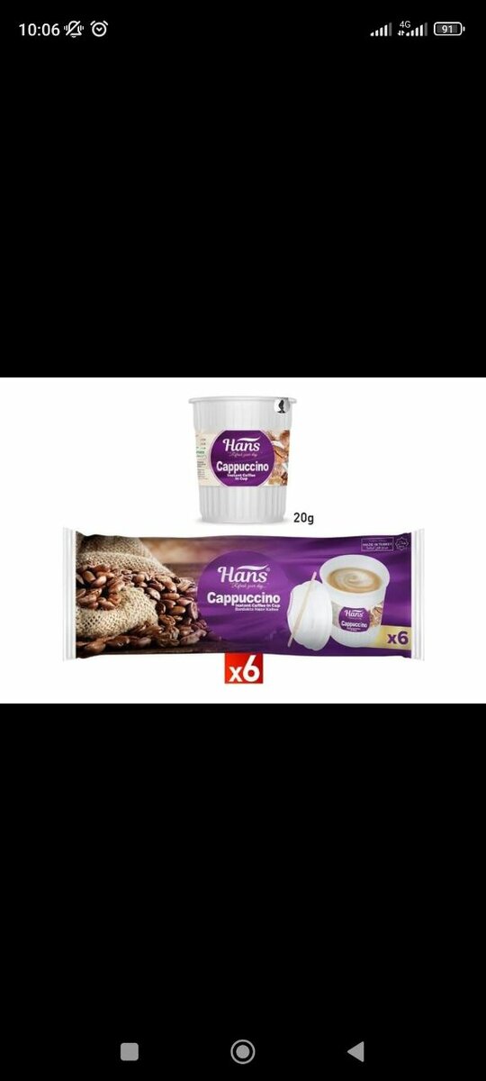 Café Instantané Assortiment Hans