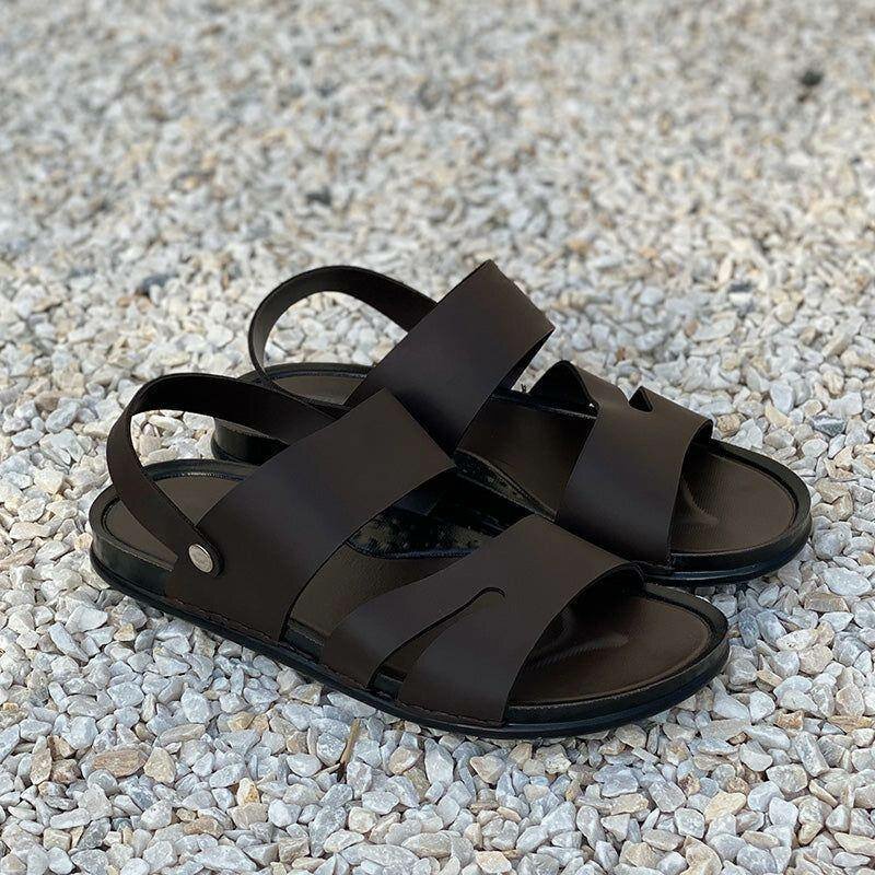 Men sandals black