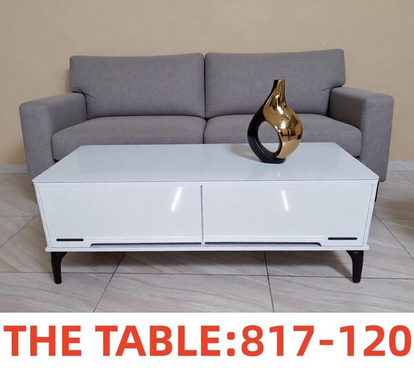 Table basse blanche moderne