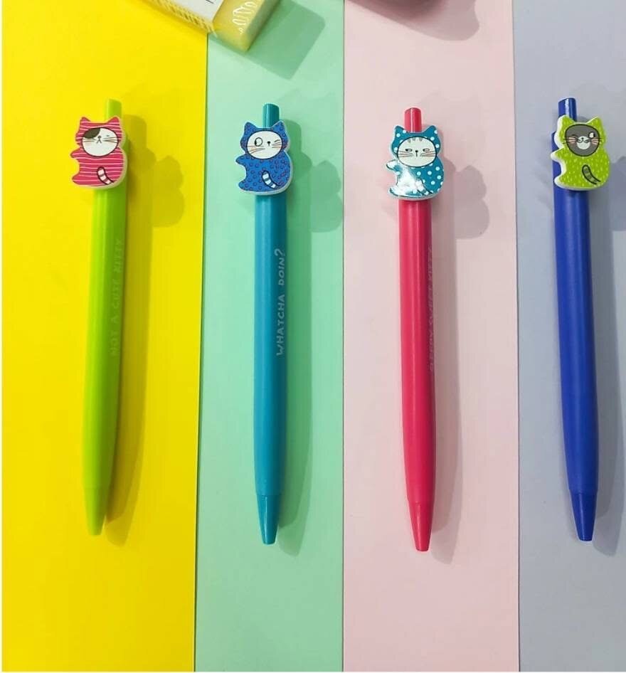 Stylos bille chats mignons