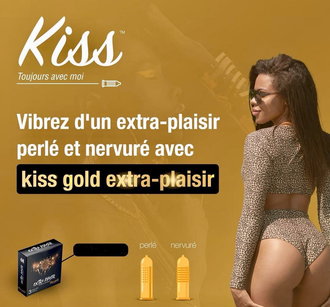 Kiss Gold Extra Plaisir 3 Pcs