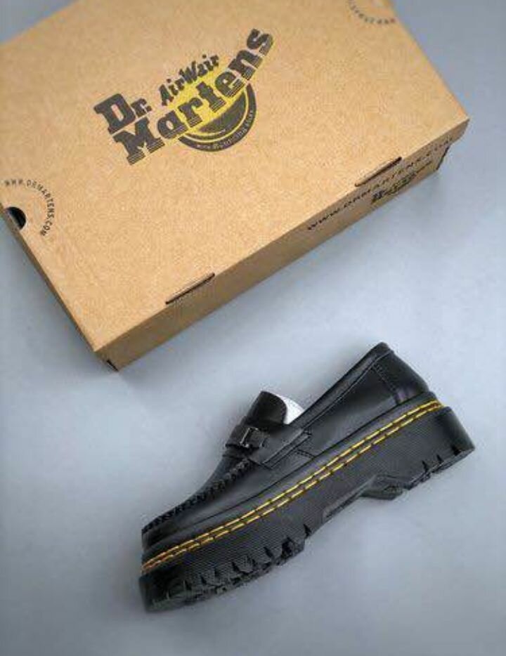 Mocassins Dr. Martens Noirs