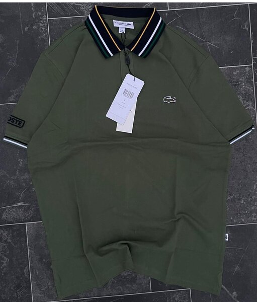 Polo Lacoste Vert Homme