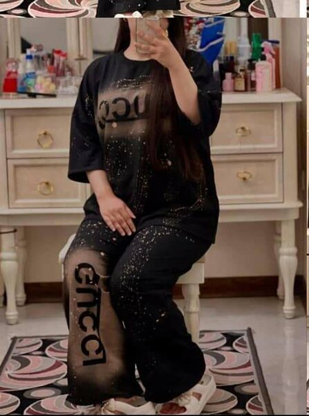 Tenue décontractée noire femme