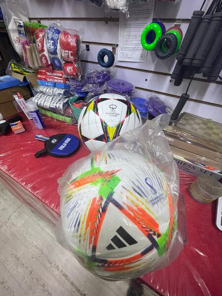 Мяи футбольные кожа