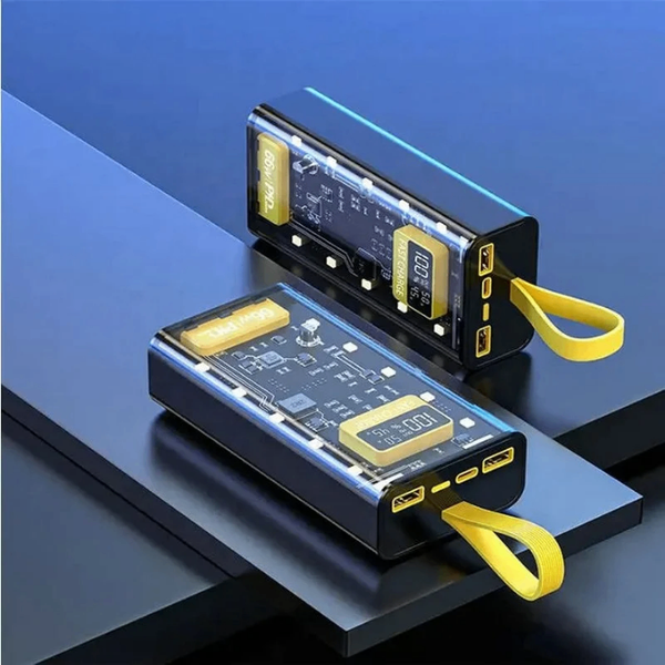 Batterie Externe 66W LCD Rapide