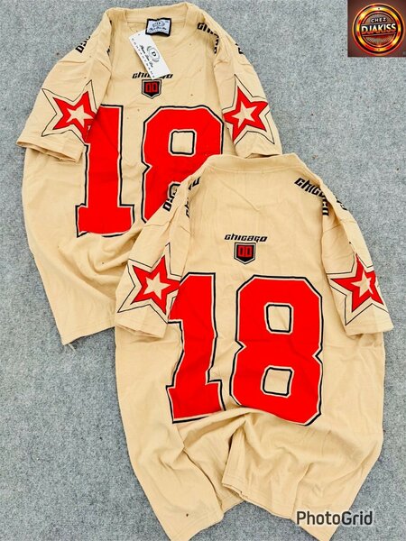 Maillot rétro Chicago étoilé