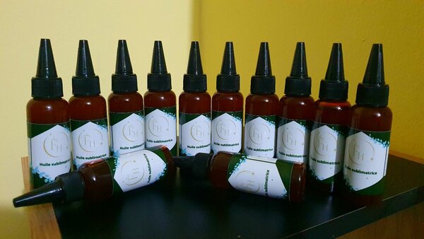 Huile Sublimatrice Cheveux