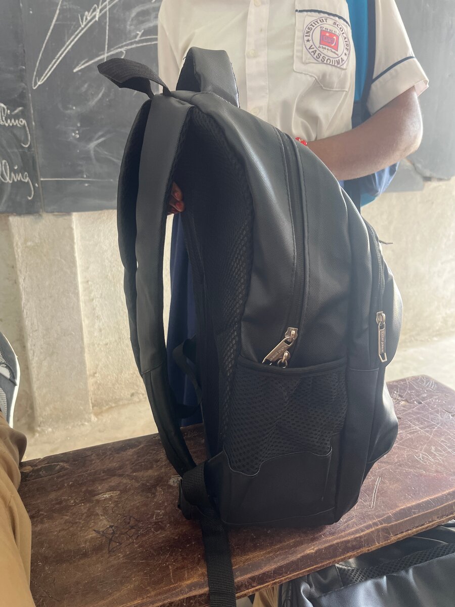 Sac à dos noir élégant