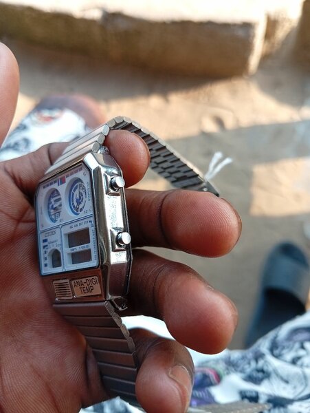 Montre Citizen homme en acier