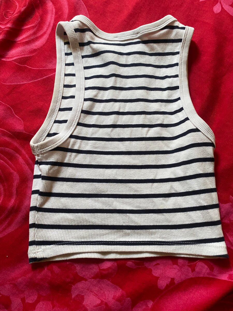 Débardeur rayé femme