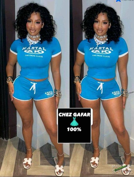 Ensemble Femme Décontracté Bleu