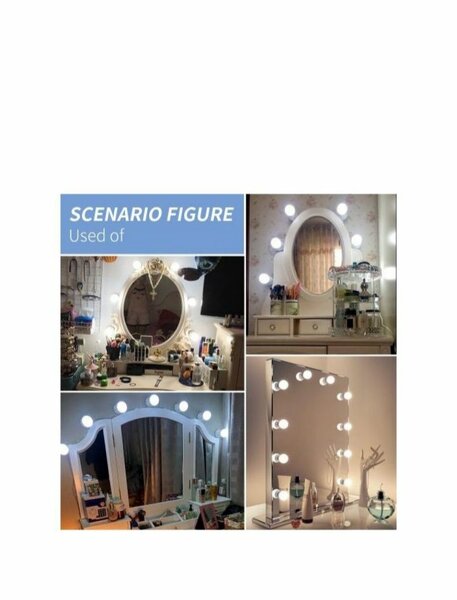 Led décorative pour miroir