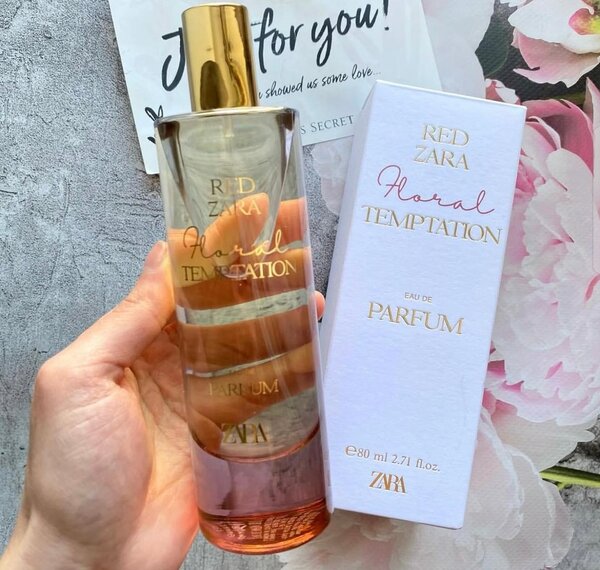 Zara Red Temptation Floral