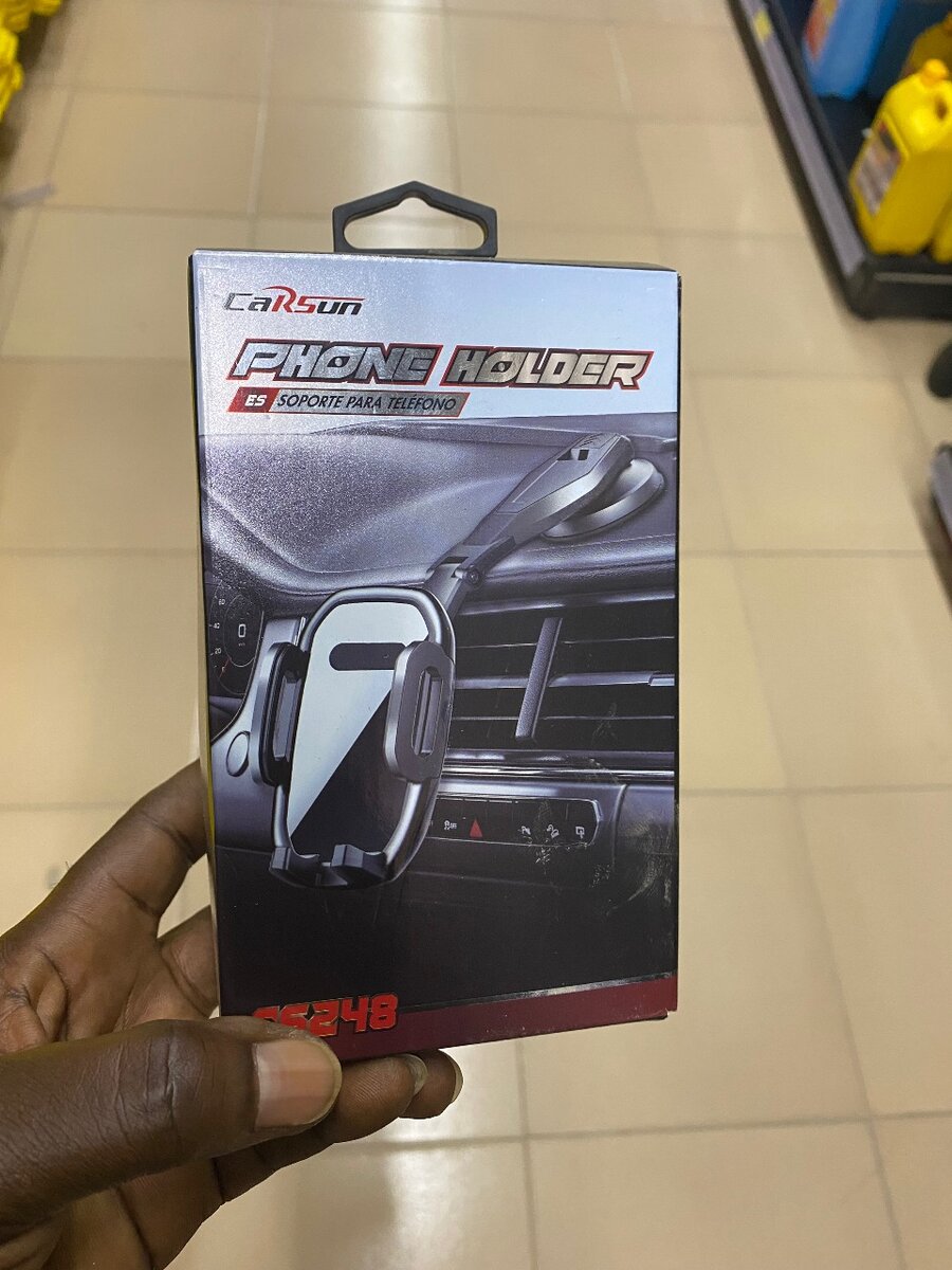 Phone holder for car