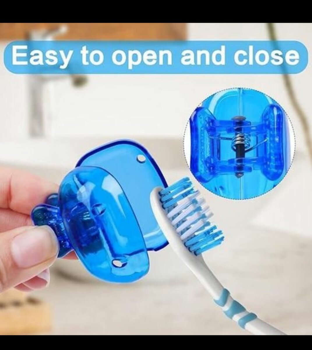 Capuchon Protecteur de Brosse à Dents